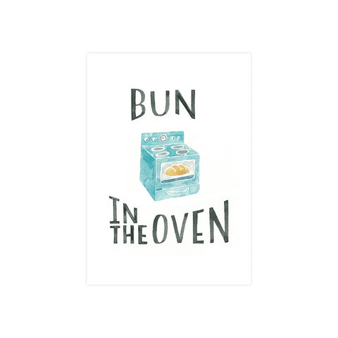 Steer Illustrations X Iko Iko Card Bun in the Oven