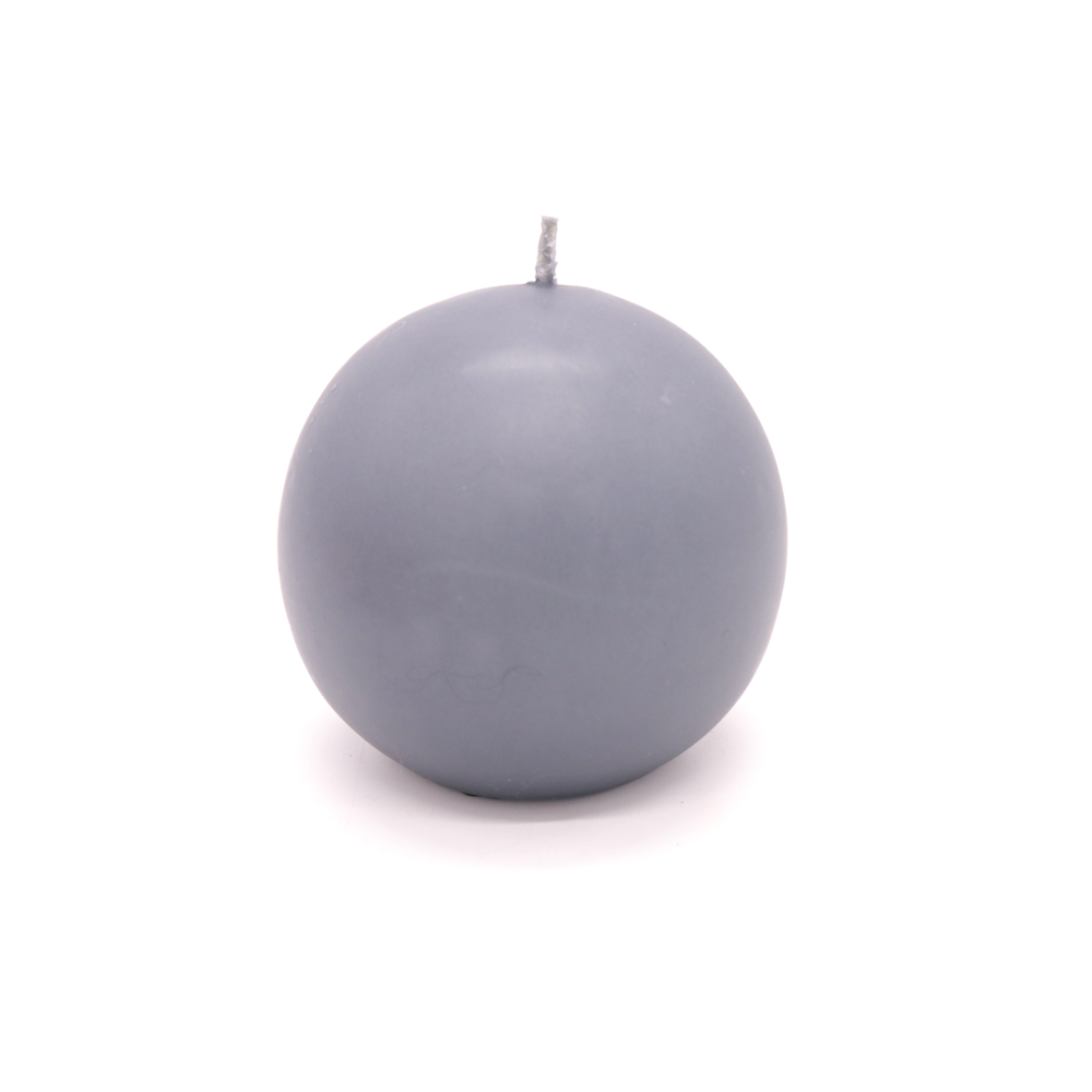 Ball Candle Large Periwinkle