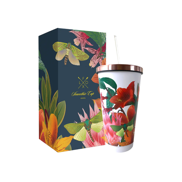 Flox Stainless Steel Smoothie Cup Limited Edition Kaka