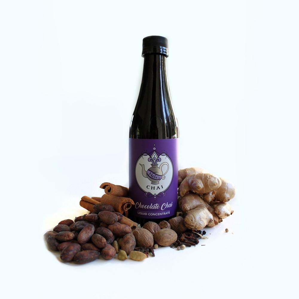 Nela's Chai Concentrate 300ml Chocolate Chai