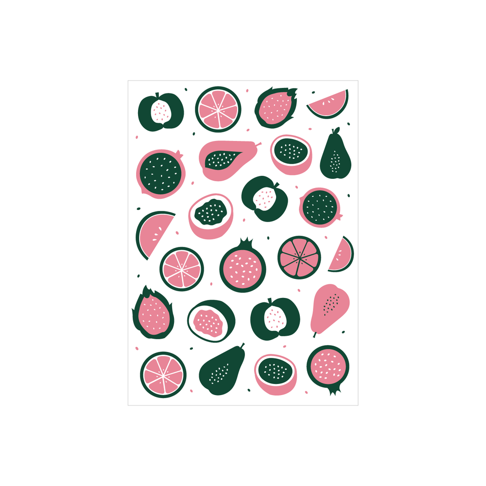 Iko Iko Talula Card Fruits