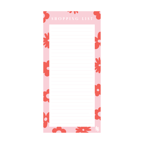 Iko Iko Shopping List Flower Power Pink Red