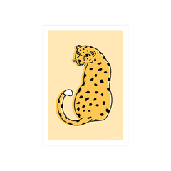 Iko Iko A4 Art Print Talula Leopard