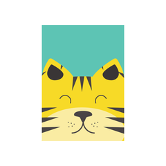 Iko Iko Kid's Animal Card Tiger