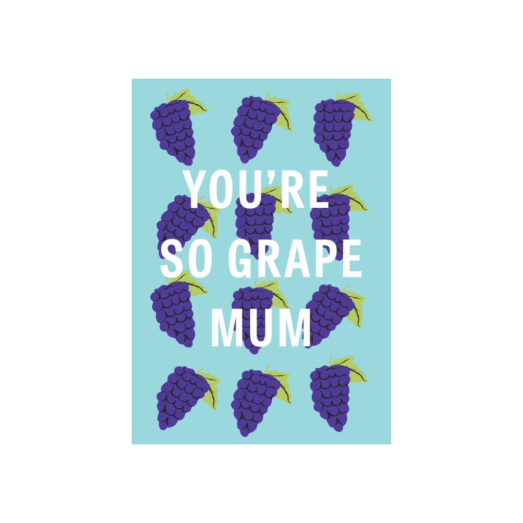 Iko Iko Fruit Mum Card Grape
