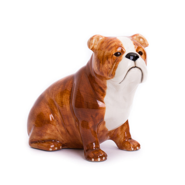 Quail English Bulldog Money Box