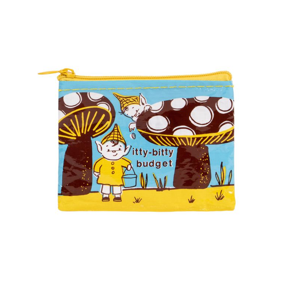 Blue Q Coin Purse Itty Bitty Budget