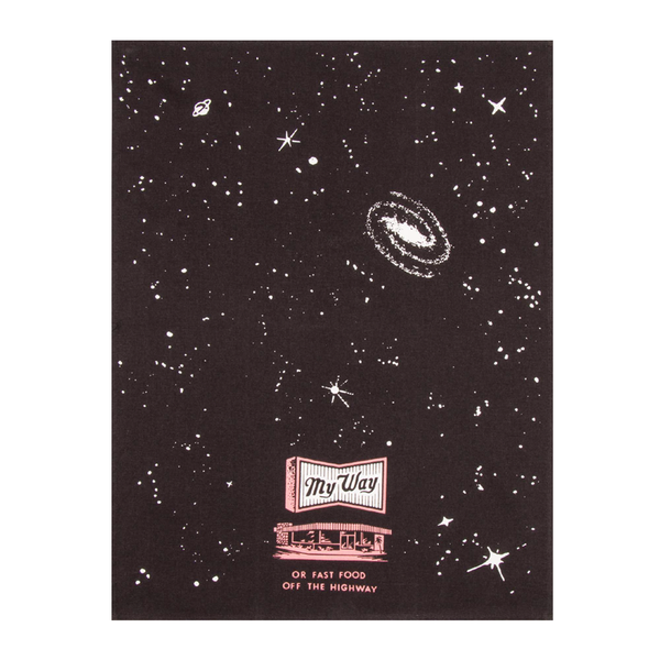 Blue Q Tea Towel My Way or Fast Food