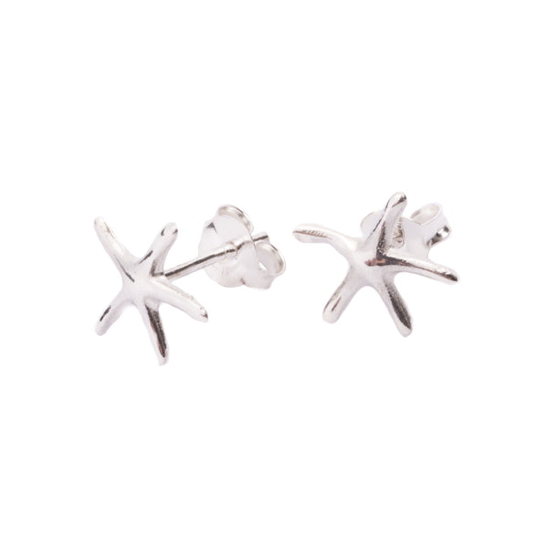 Iko Iko Studs Starfish Silver