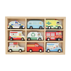 Moana Road Wooden Car Set