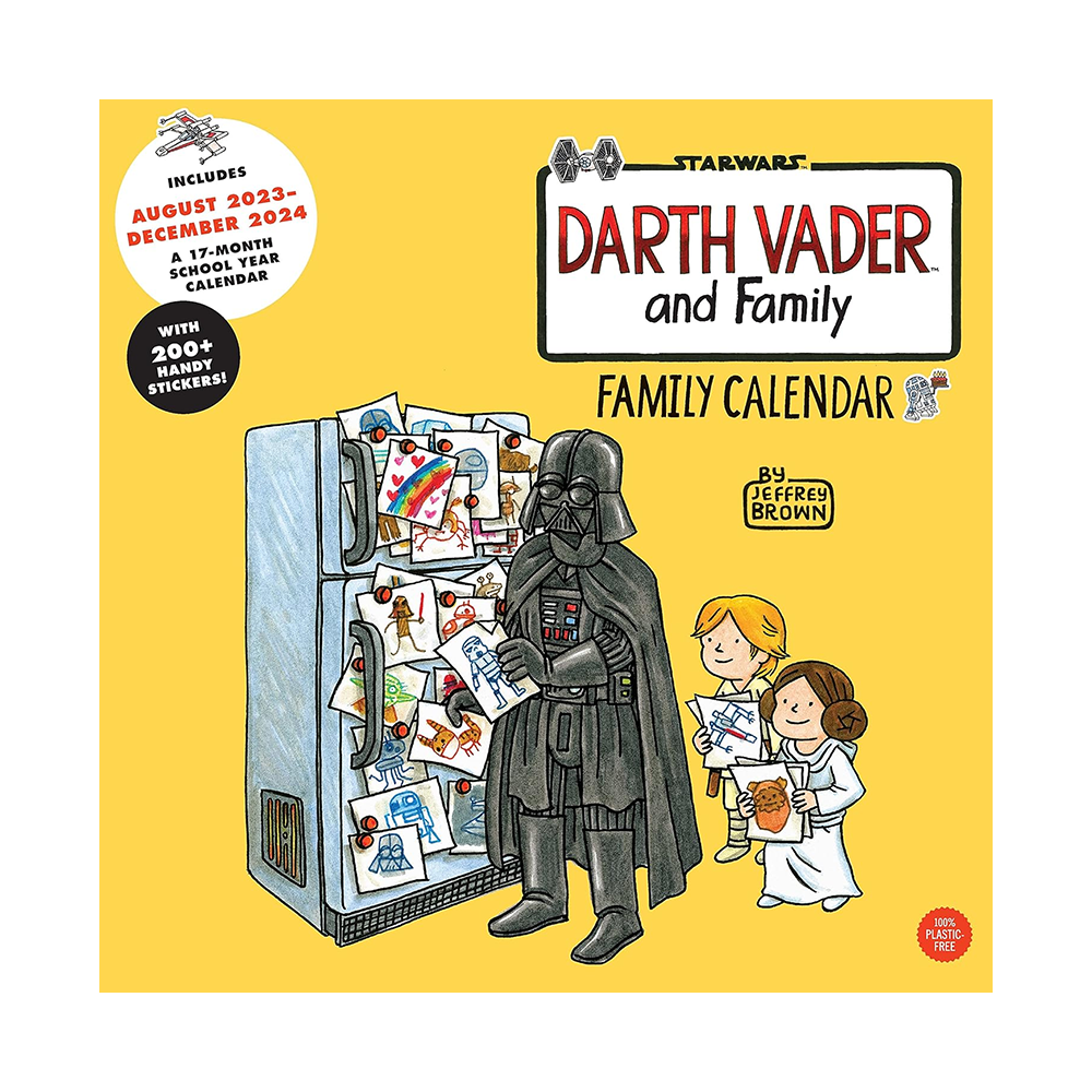 2024 Wall Calendar Star Wars Darth Vader and Family Iko Iko