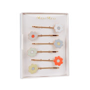 Meri Meri Daisy Enamel Hair Pins Pack of 6