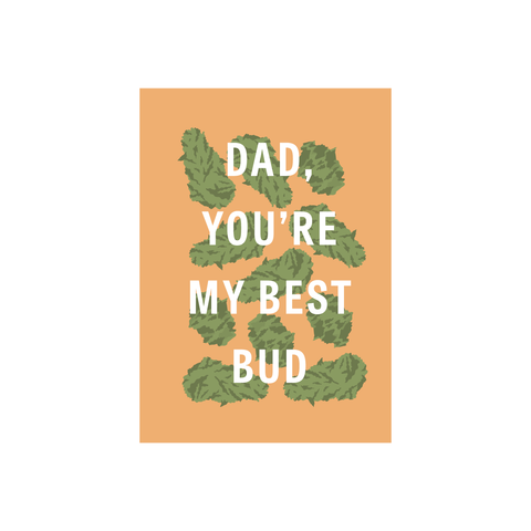 Iko Iko Father's Day Card Best Bud