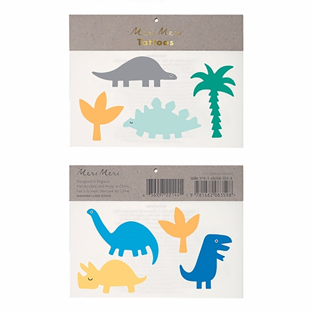 Meri Meri Tattoos Dinosaurs