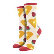 Socksmith Socks Women's Heart Smart Breakfast Ivory