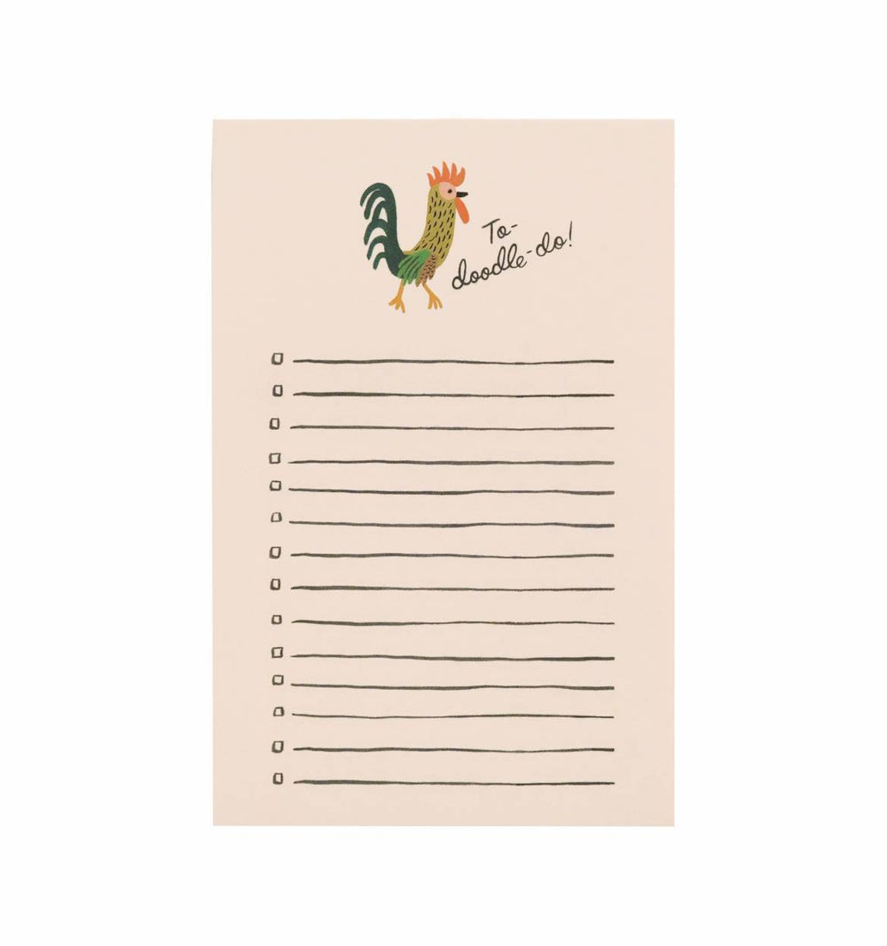 Rifle Paper Co Notepad ToDoodleDo