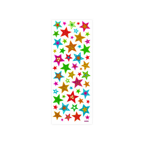 Colourful Stars Stickers Big Pack