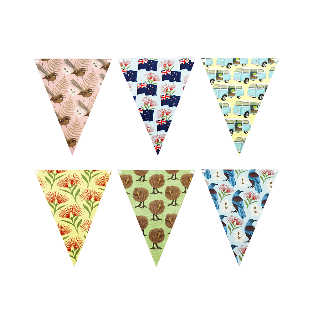 Kiwiana Party Bunting