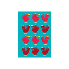 Iko Iko Kiwiana Card Pōhutukawa