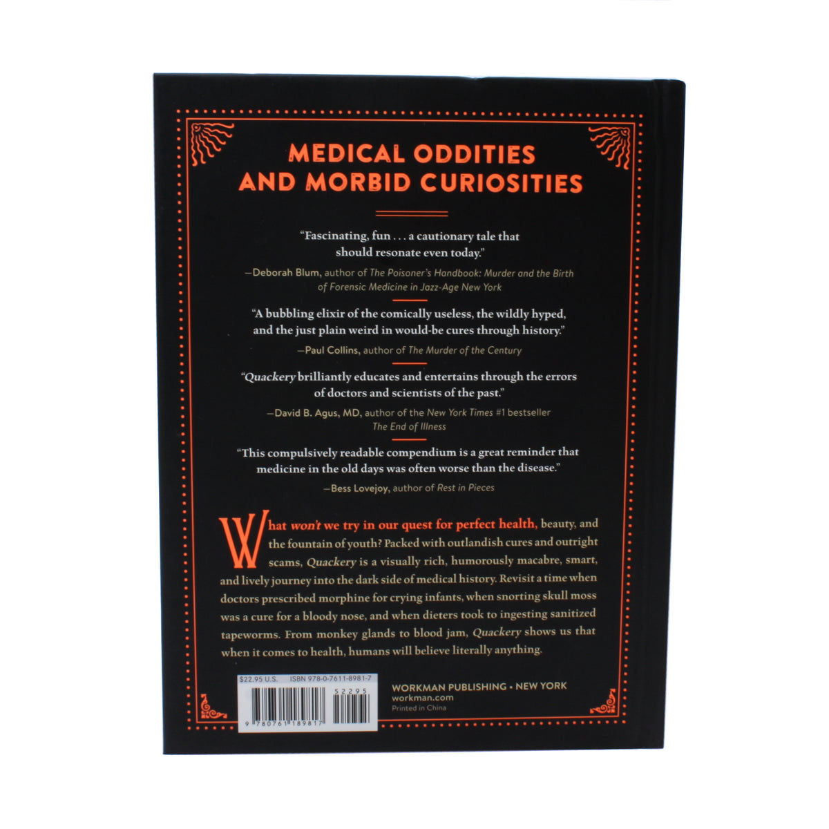 Quackery A Brief History of the Worst Ways to Cure Everything