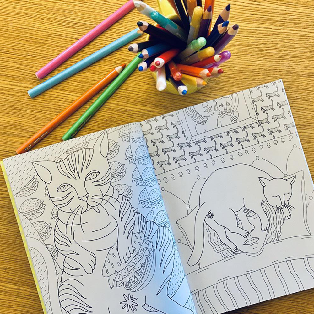 The Cat Butt Colouring and Activity Book