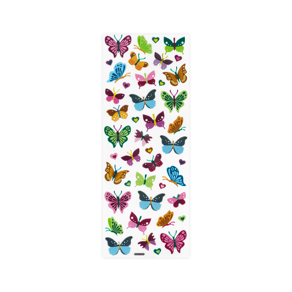 Shiny Metallic Stickers Butterflies