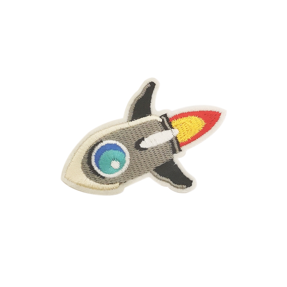 Iron on Rocket Patch