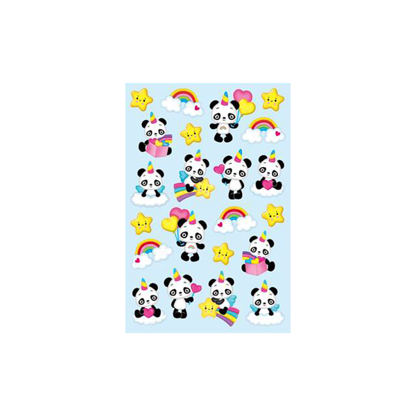Puffy Stickers Unicorn Pandas