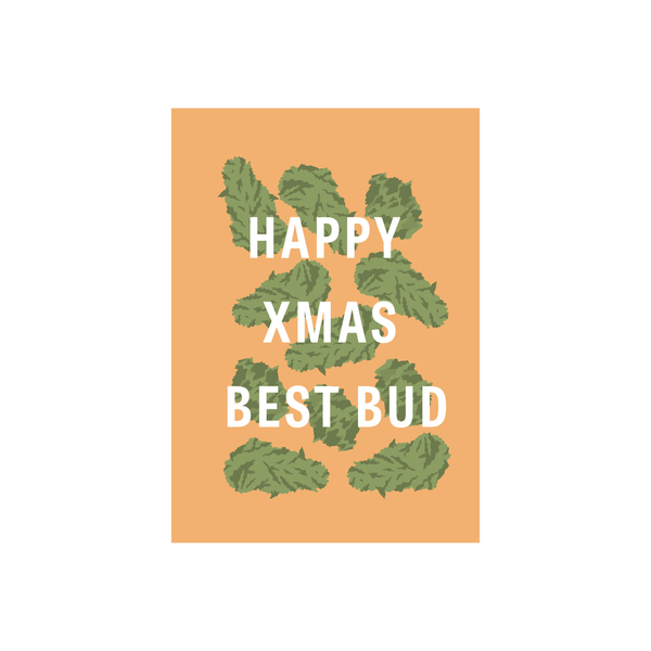 Iko Iko Christmas Card Best Bud