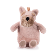 Terrier Dog Plush Hot Water Bottle Assorted