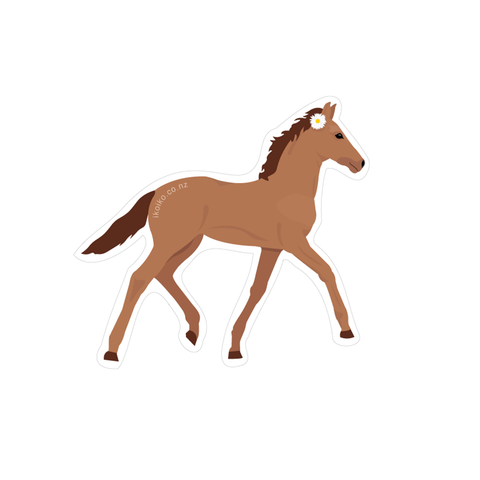 Iko Iko Fun Size Sticker Foal