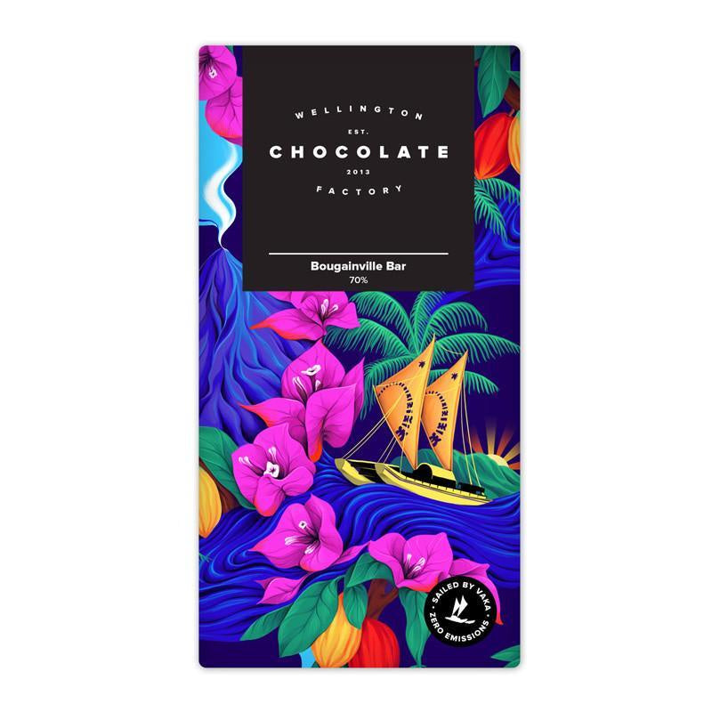 Wellington Chocolate Factory Bougainville Bar 75g