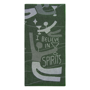Blue Q Tea Towel I Believe in Spirits