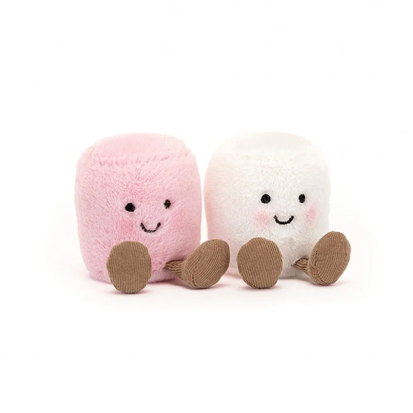 Jellycat Amuseable Pink and White Marshmallows