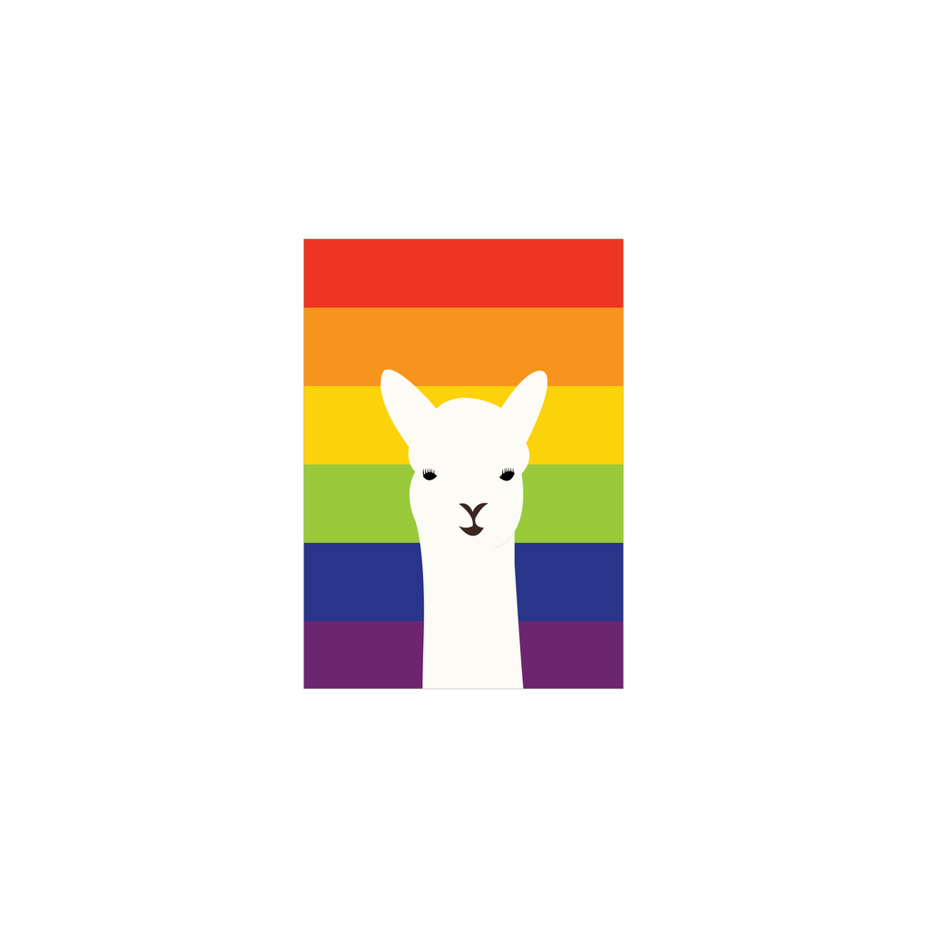 Alice Berry X Iko Iko Mini Card Pride Llama