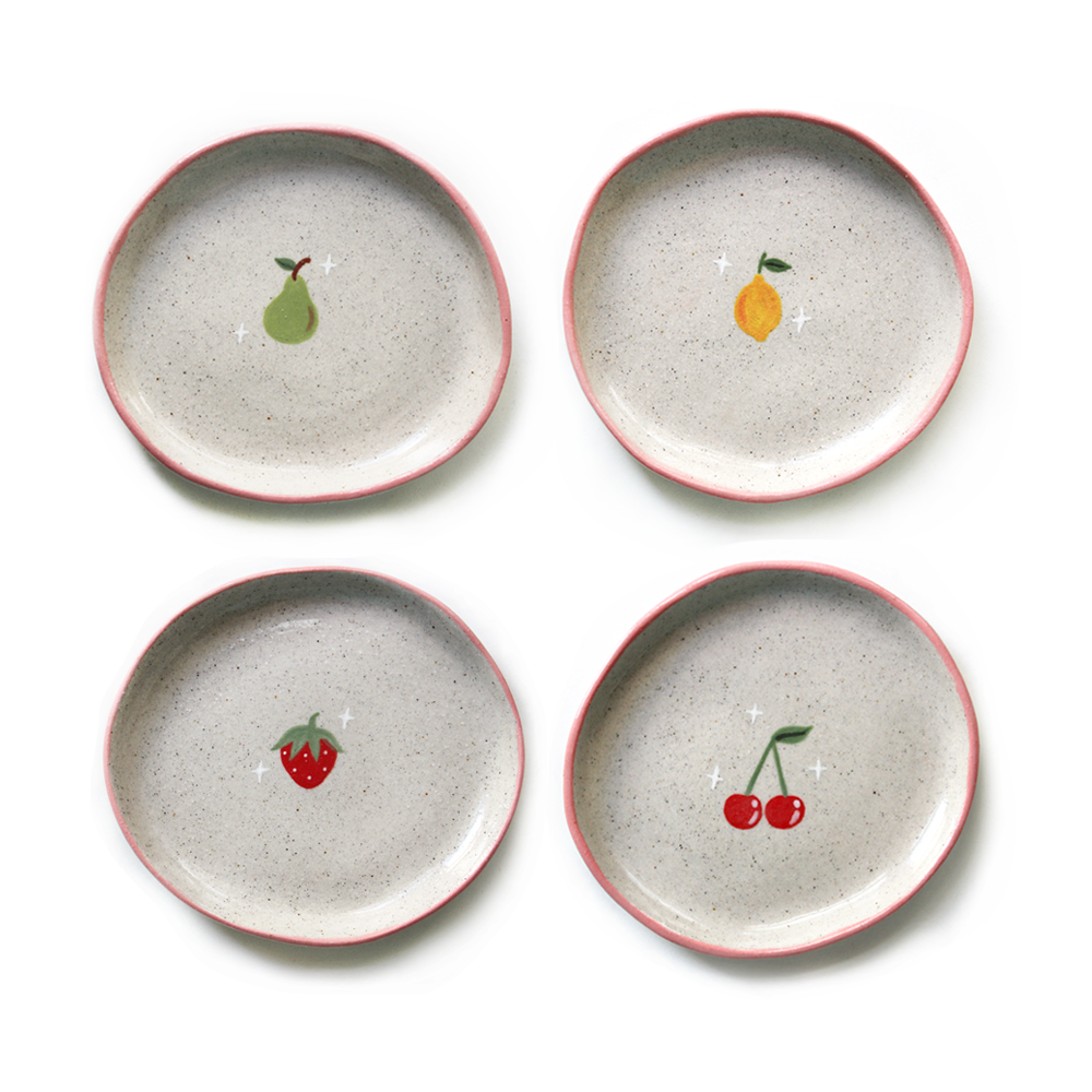 Alura Designs Fruit Trinket Dish Medium Assorted