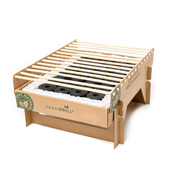 Casusgrill Bamboo Disposable Instant Grill