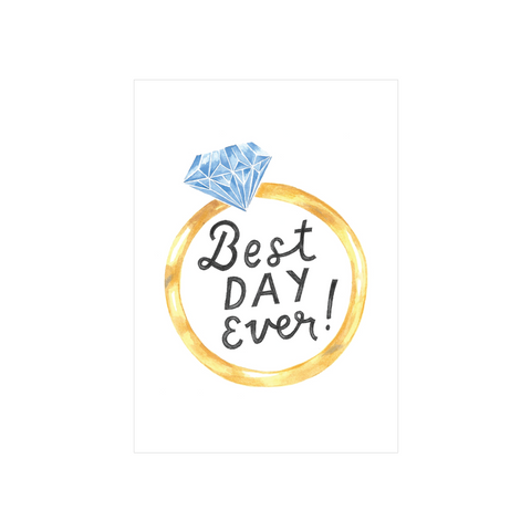 Steer Illustrations x Iko Iko Card Best Day Ever