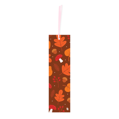 Iko Iko Double Sided Bookmark Autumnal Leaves