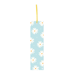 Iko Iko Double Sided Bookmark Daisies Blue/Mint