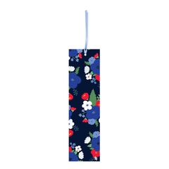 Iko Iko Double Sided Bookmark Bloom Navy
