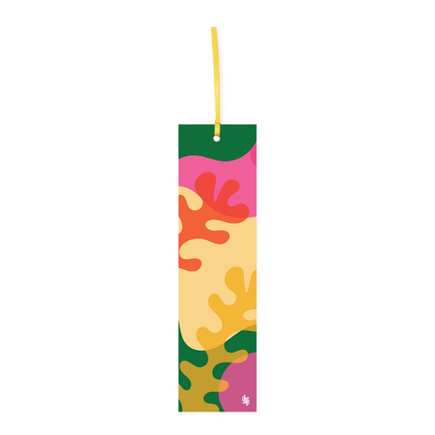 Iko Iko Double Sided Bookmark Abstract Reef