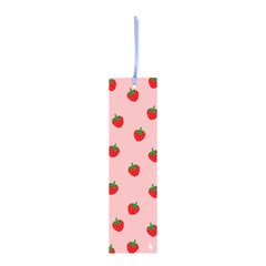 Iko Iko Double Sided Bookmark Strawberries Pink/Blue