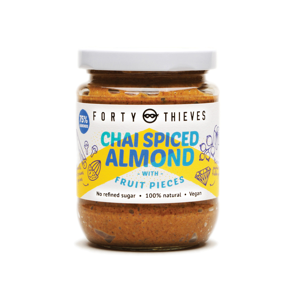 Forty Thieves Chai Spiced Almond with Fruit Pieces D/C