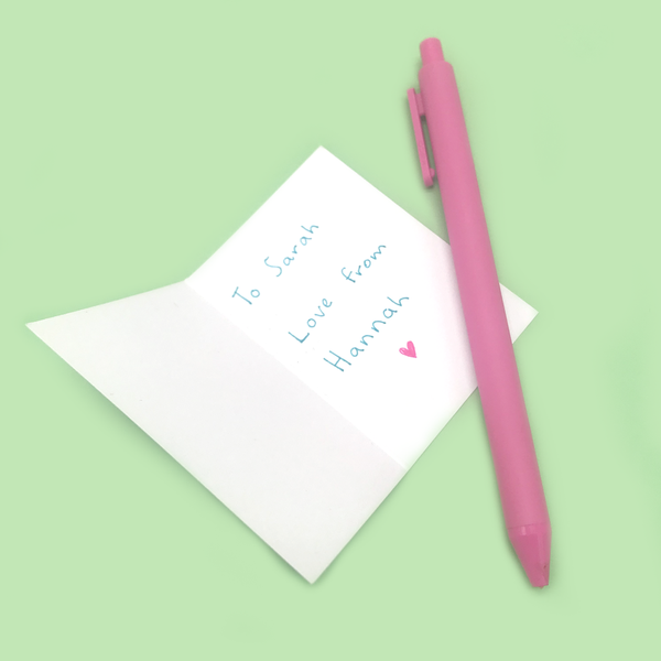 Iko Iko Mini Card Cutie Food Pun Pea