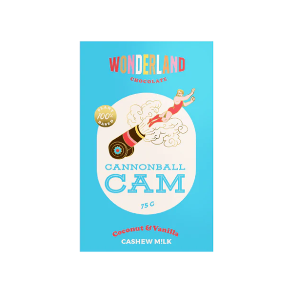 Wonderland Cannonball Cam Coconut Vanilla Cashew Chocolate