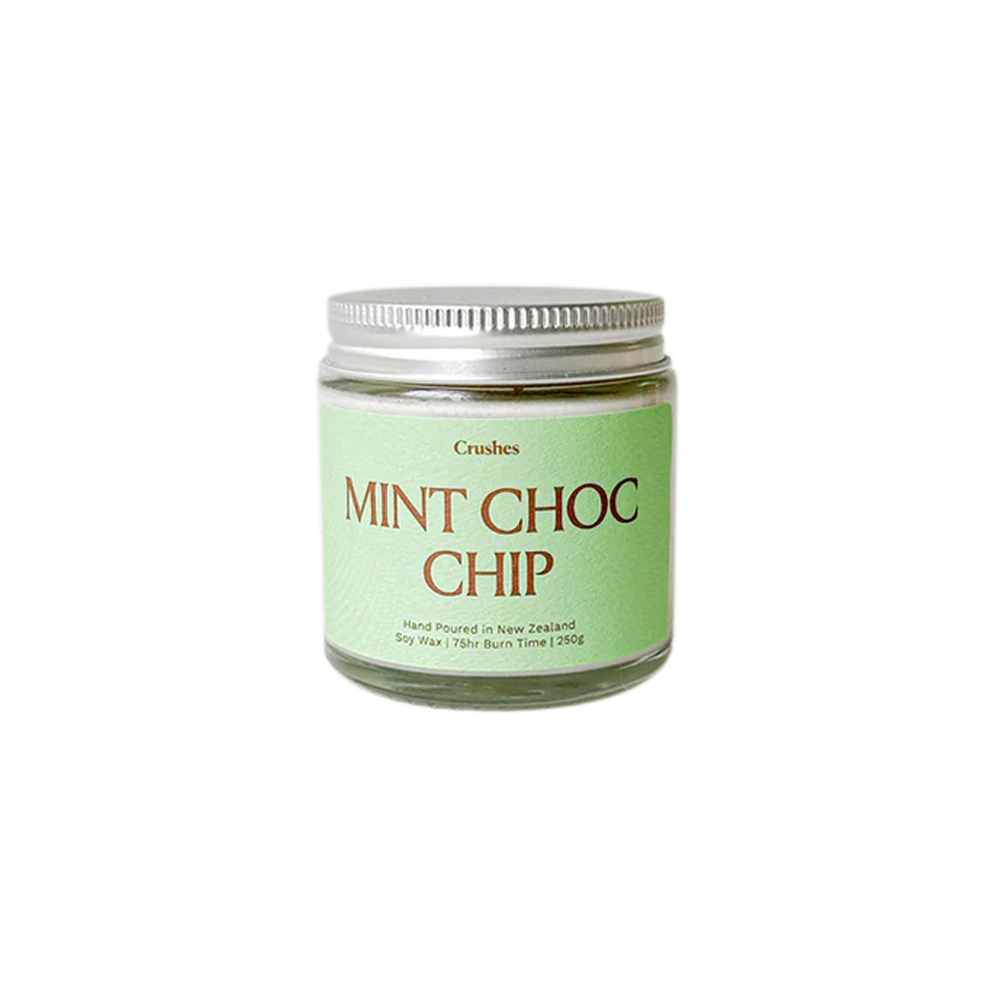 Crushes Scented Soy Candle Mint Choc Chip 120g