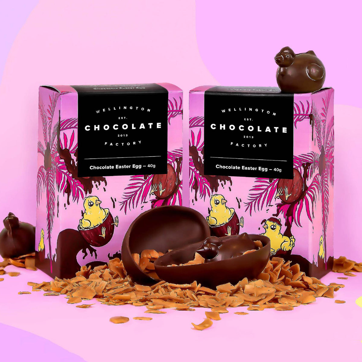 Wellington Chocolate Factory Chicken Egg Easter Egg 40g