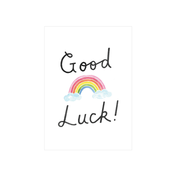 Steer Illustrations X Iko Iko Card Good Luck Rainbow