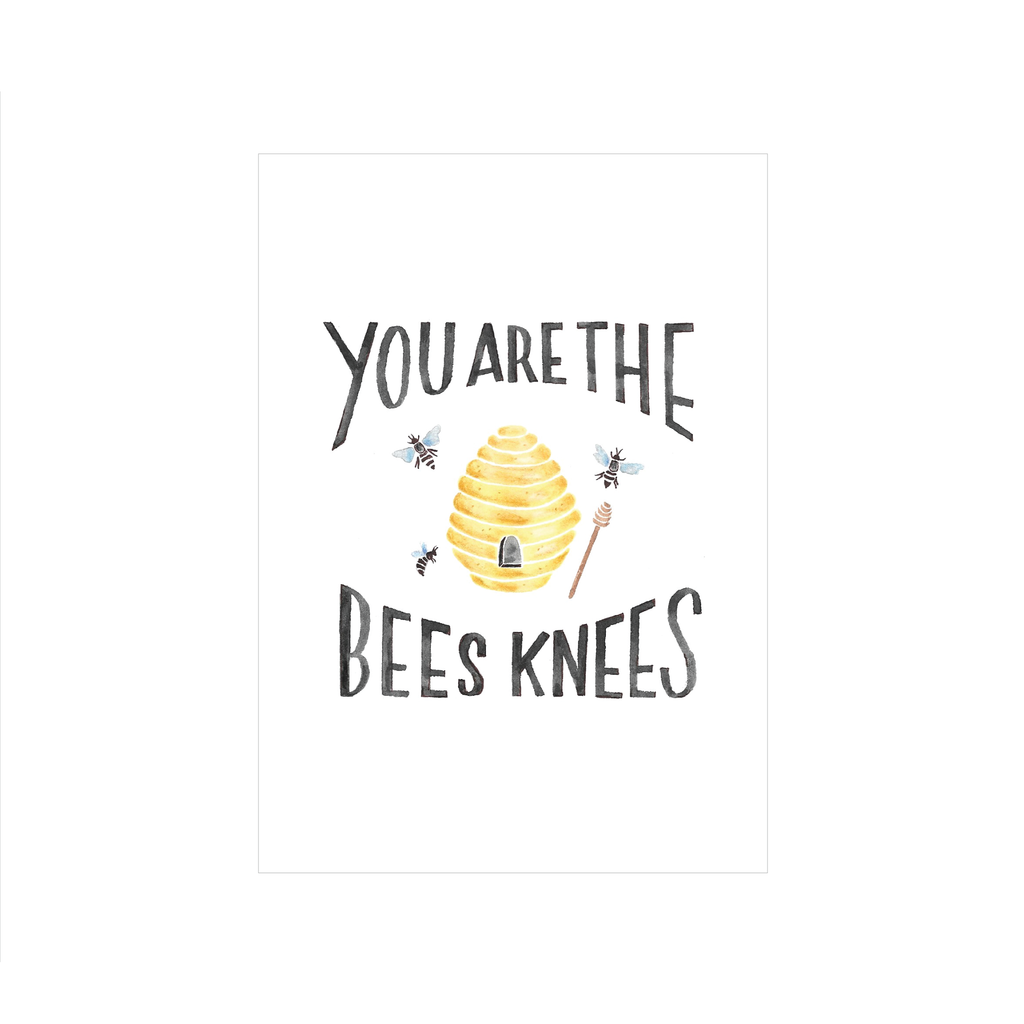 Steer Illustrations X Iko Iko Card You Are The Bees Knees